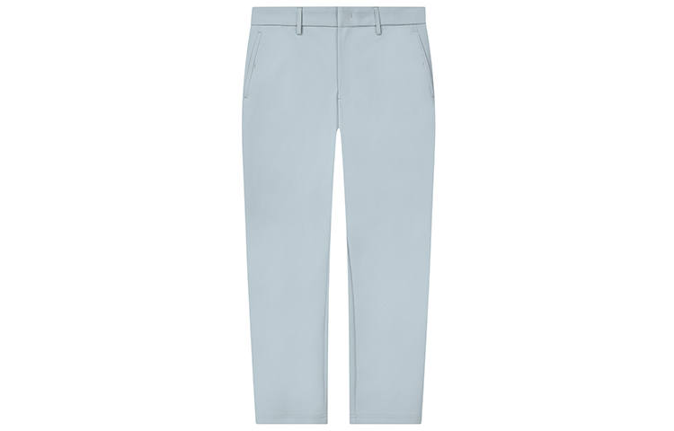 FILA Casual Pants Men's Gel Gray Moderate Straight Fit Pants