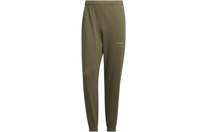 Adidas Adidas Knitted Sweatpants Men's Strata Olive Green Moderate Cuffed Pants