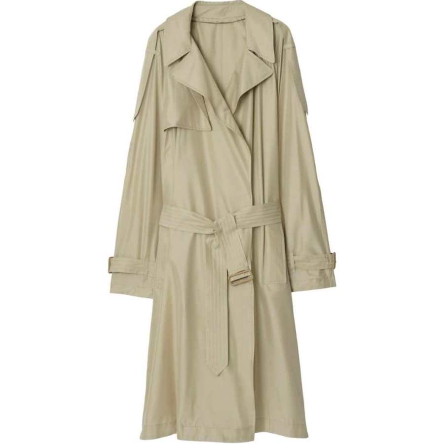 Burberry silk trench coat