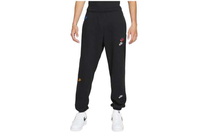 Nike Nike Knitted Sweatpants Men's Black Moderate Cuffed Pants
