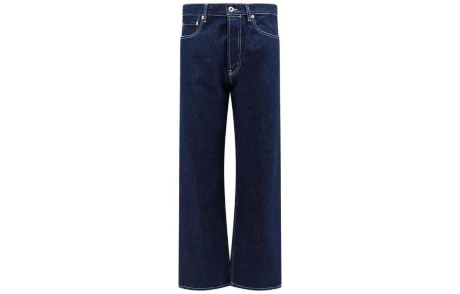 KENZO Asagao Mid-rise Straight-leg Jeans