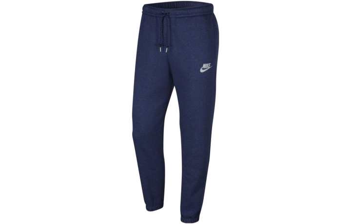 Nike Nike Knitted Sweatpants Men's Dark Blue Moderate Cuffed Pants