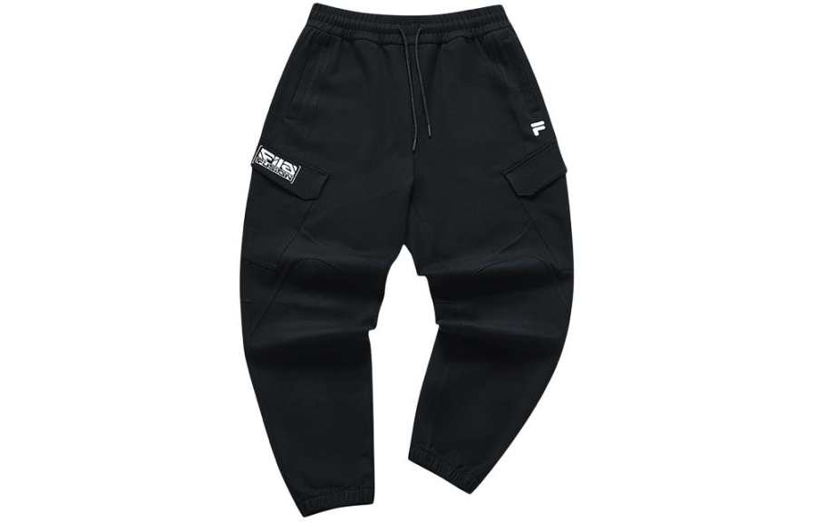 FILA FUSION Knitted Sweatpants Men's Jet Black