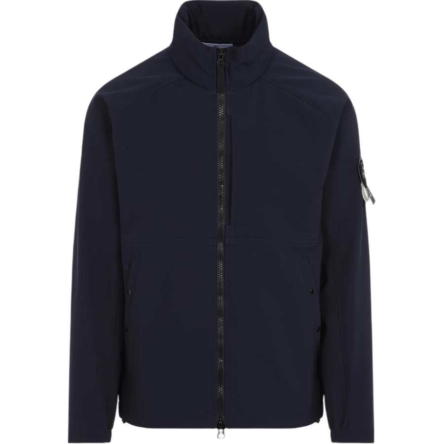 STONE ISLAND High Neck Zipped Jacket