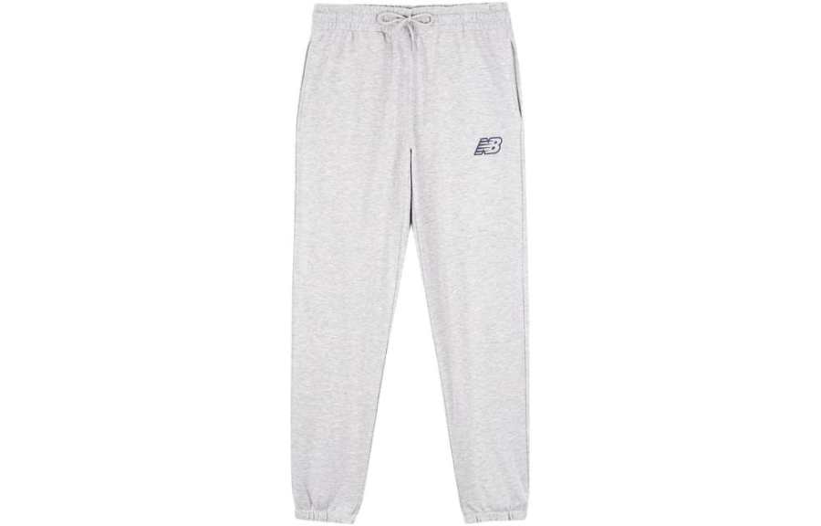 New Balance New Balance Knitted Sweatpants Men's Gray Moderate Cuffed Pants