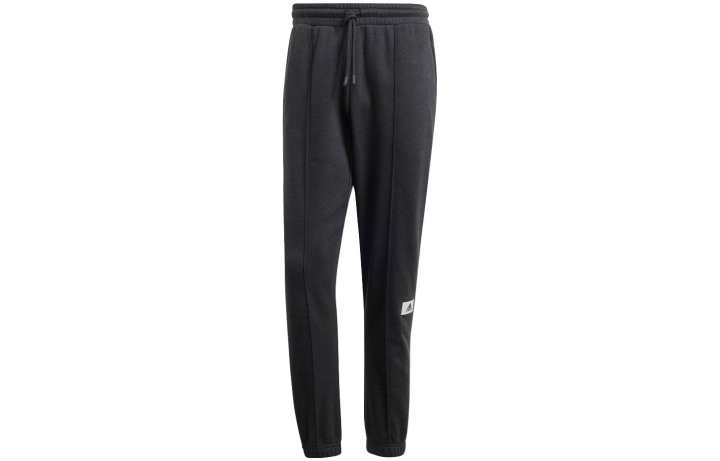 Adidas Adidas Knitted Sweatpants Men's Black Moderate Cuffed Pants