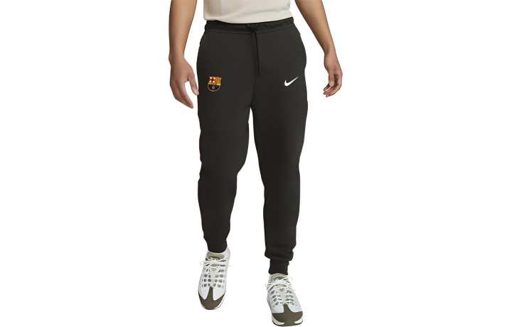 Nike Nike FC Barcelona Tech Fleece Knitted Sweatpants Men's Dark Green