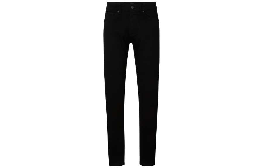 HUGO BOSS Jeans Men's Black Moderate Straight Fit Pants
