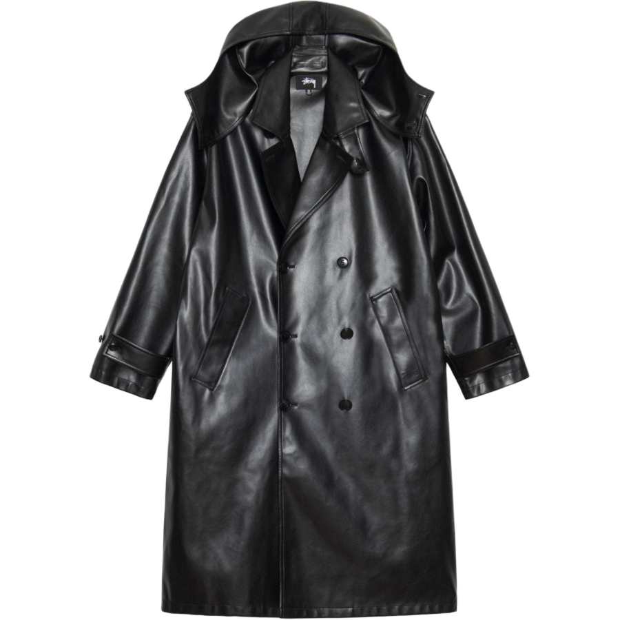 Stussy Stussy Double Breasted Trench Coat
