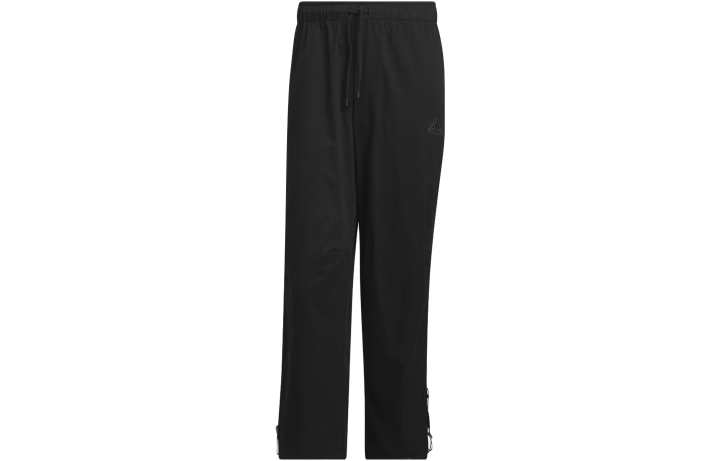 Adidas Adidas Wide Woven Pants Knitted Sweatpants Men's Black