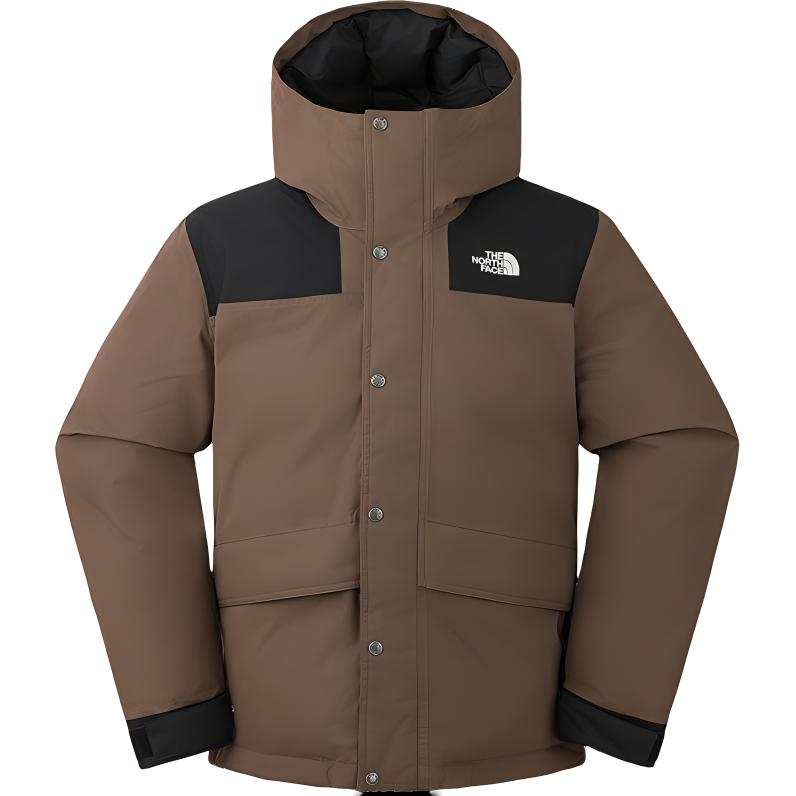 THE NORTH FACE Urban Exploration AW24 Mountain Down Jacket Men's Smoky Brown
