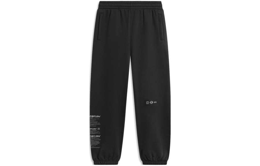 Li-Ning Li Ning CF Tracing Knitted Sweatpants Men's Black