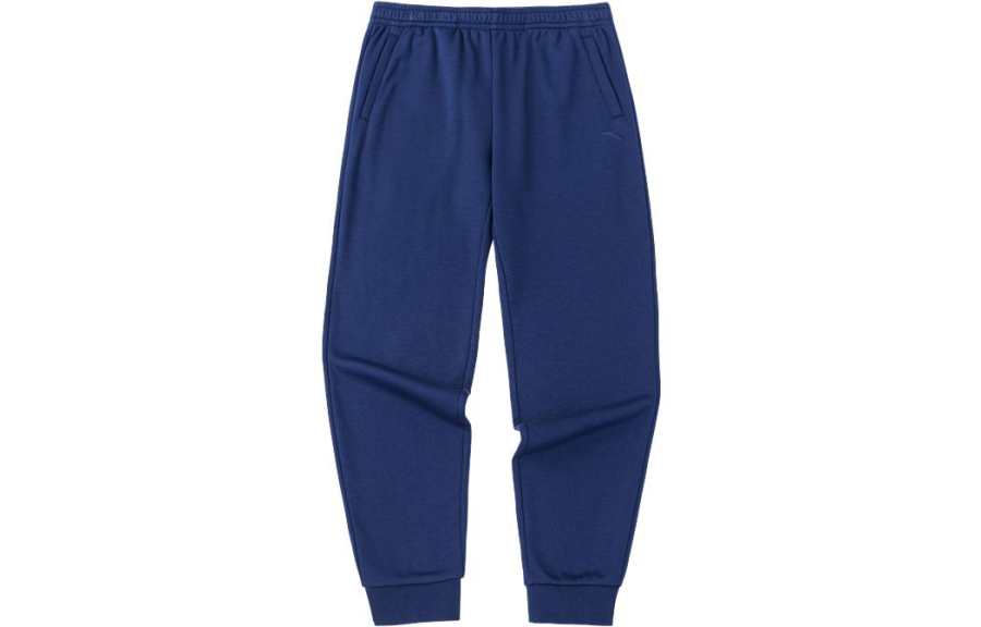 Anta Sports Life Collection Knitted Sweatpants Men's Blue