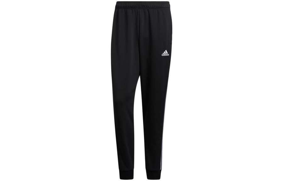 Adidas Adidas Knitted Sweatpants Men's Black Moderate Cuffed Pants
