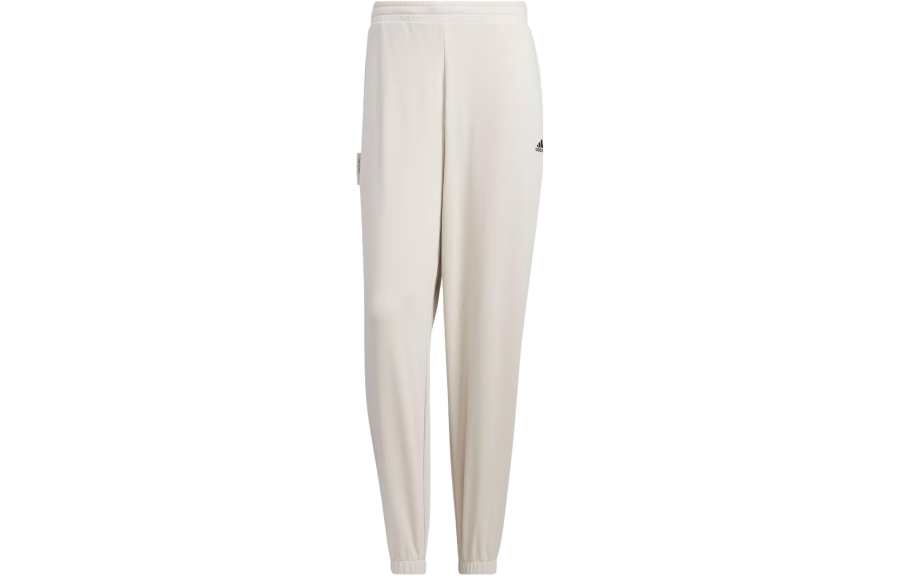 Adidas Adidas Knitted Sweatpants Unisex Bauxite Brown Thickened Cuffed Pants