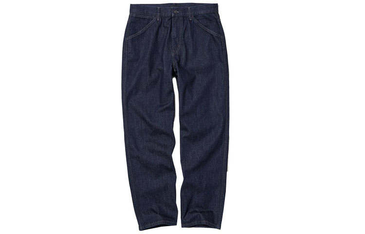 UNIQLO Jeans Unisex Dark Blue Moderate Wide Leg Pants