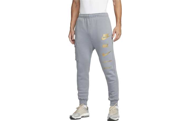 Nike Nike Knitted Sweatpants Men's Cool Gray Moderate Cuffed Pants