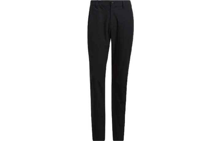 Adidas Adidas Casual Pants Men's Black Moderate Straight Fit Pants