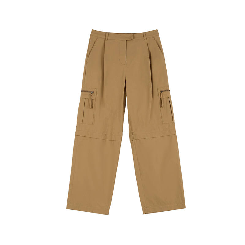 COVERNAT Cargo Pants Women's Camel