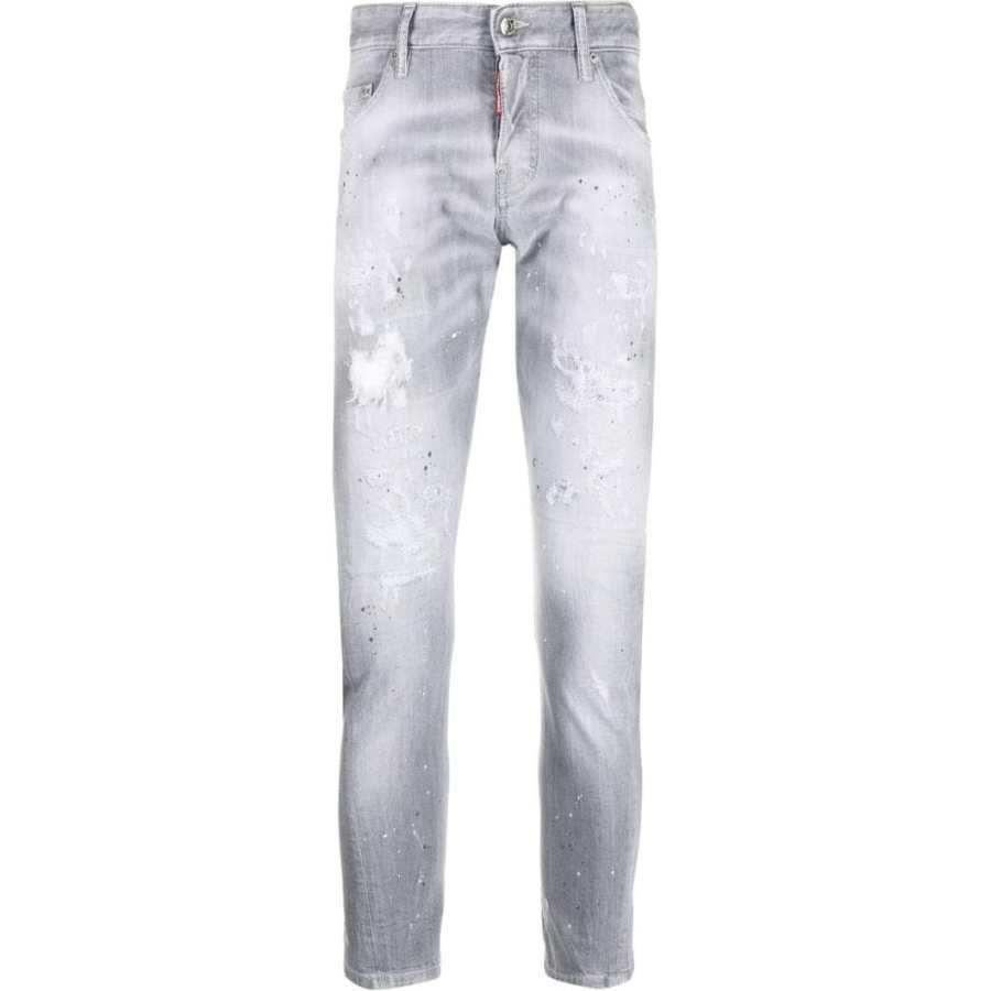 DSQUARED 2 Dsquared2 Embellished Distressed Skinny Jeans
