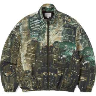 Thisisneverthat city-print bomber jacket