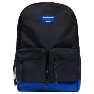 Ader Error two-tone front-pocket backpack