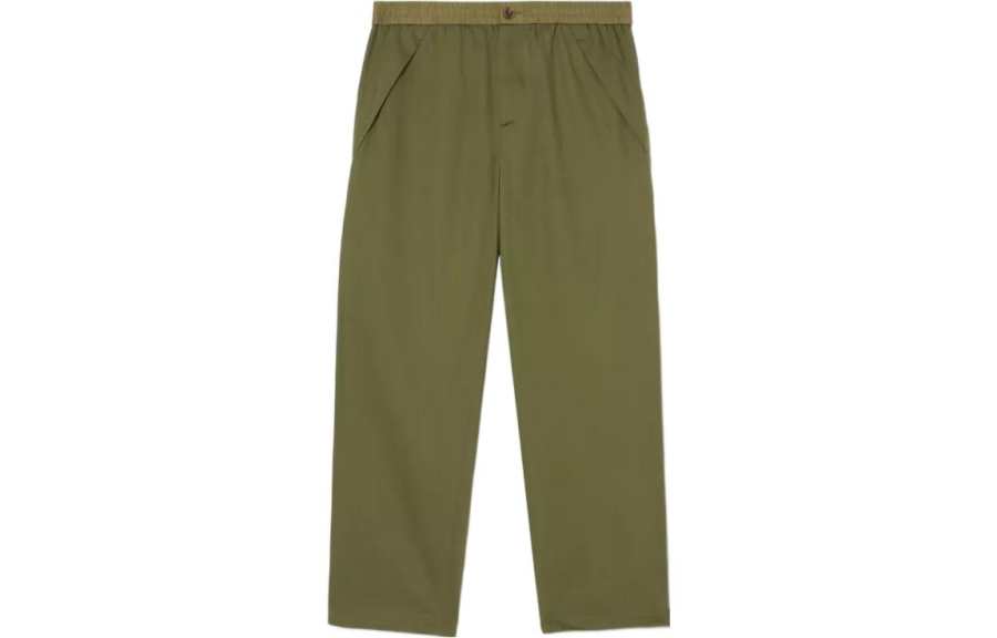 Burberry FW22 Casual Pants Men's Army Green