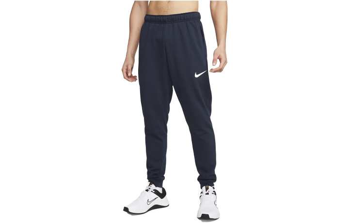 Nike Nike Knitted Sweatpants Men's Navy Blue Moderate Cuffed Pants