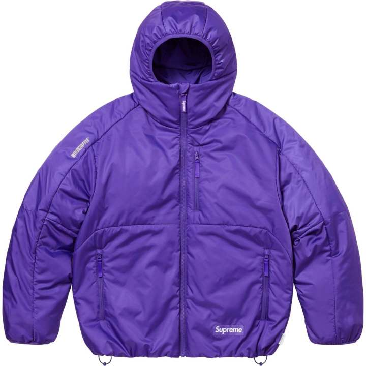 Supreme Supreme hooded insulated windbreaker jacket