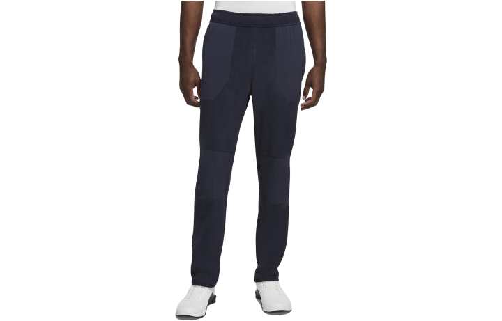 Nike Nike Knitted Sweatpants Men's Navy Blue Moderate Straight Fit Pants