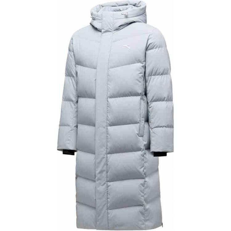 Anta Sports Life Collection Down Jacket Men's Gray Silver