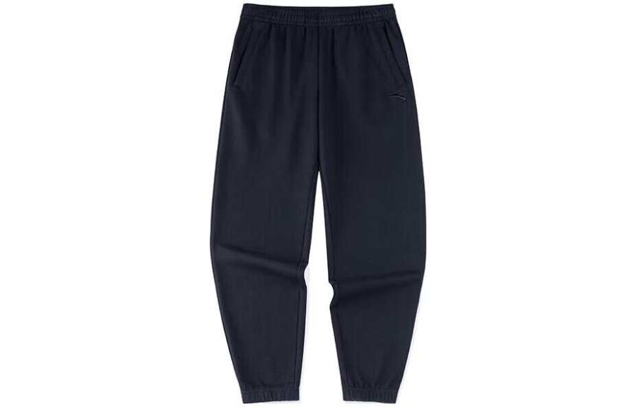 ANTA Anta Variety Training Collection Knitted Sweatpants Men's Basic Black