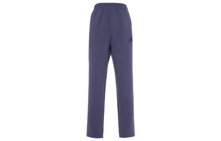 Adidas Adidas Knitted Sweatpants Men's Dark Gray Blue Moderate Slim Fit Pants