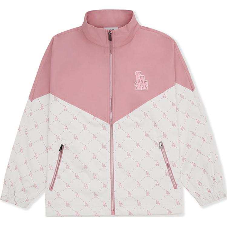 MLB MLB Monogram Los Angeles Dodgers Jackets & Coats Unisex Hemp Pink