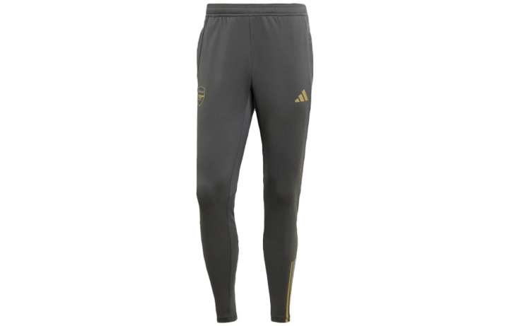 Adidas Adidas Arsenal Knitted Sweatpants Men's Gray Moderate Slim Fit Pants