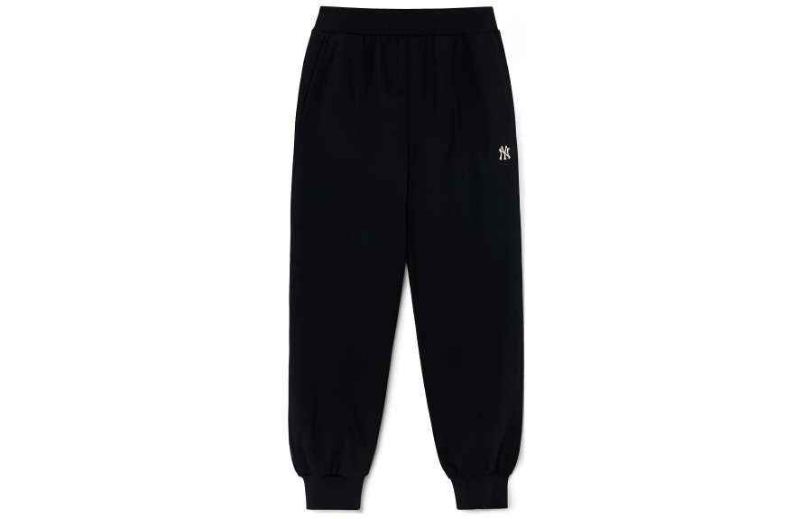 MLB MLB Knitted Sweatpants Unisex Black Moderate Cuffed Pants