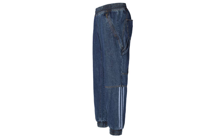Adidas Adidas Knitted Sweatpants Men's Blue