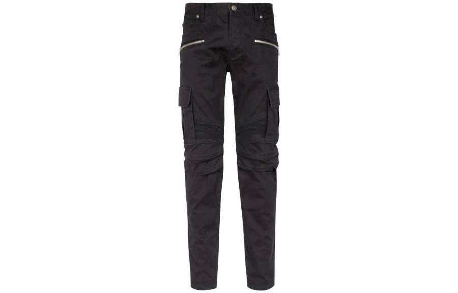 BALMAIN BALMAIN Zip Detailed Tapered Leg Pants