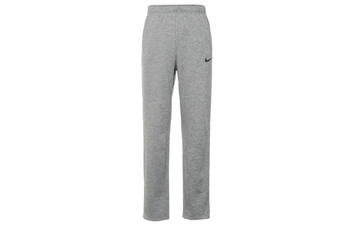 Nike Nike Therma Fleece Lined Casual Brand Logo Comfortable Knitted Sweatpants Men's Toned Dark Gray/Black