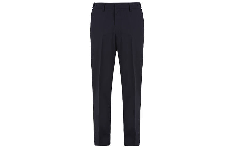 Y-3 Y 3 Casual Pants Men's Black Moderate Straight Fit Pants