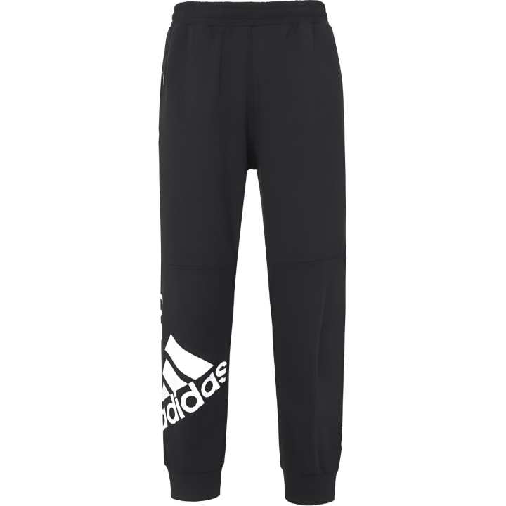 Adidas Adidas Knitted Sweatpants Men's Black Moderate Cuffed Pants