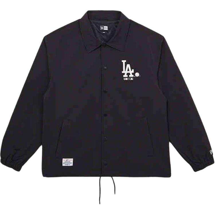 New Era Jackets Unisex Black Lapel Moderate Other
