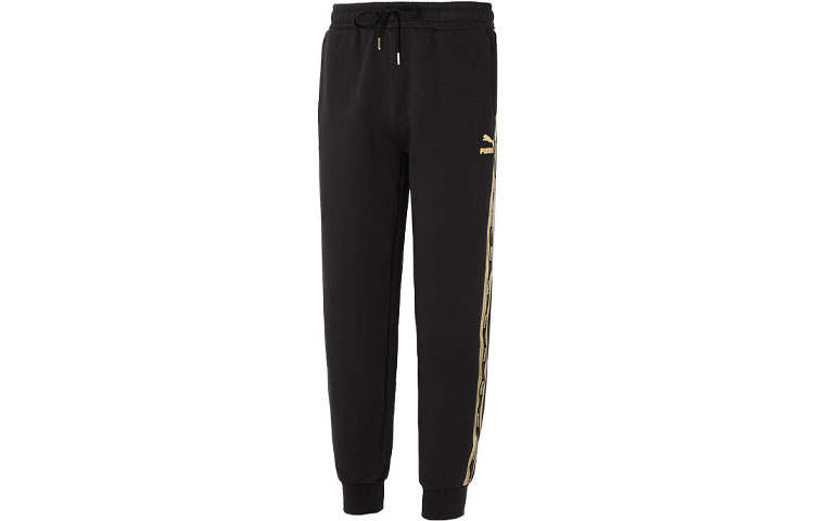 PUMA PUMA Knitted Sweatpants Men's Black