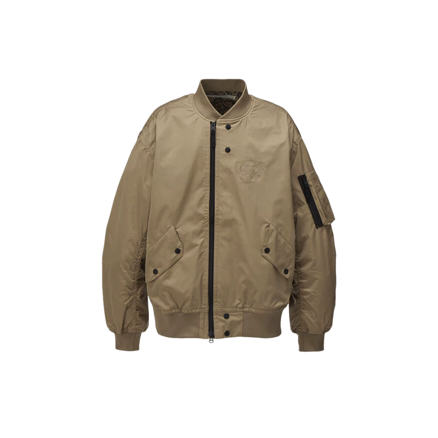 Onitsuka Tiger BOMBER Jackets & Coats Unisex Light Brown