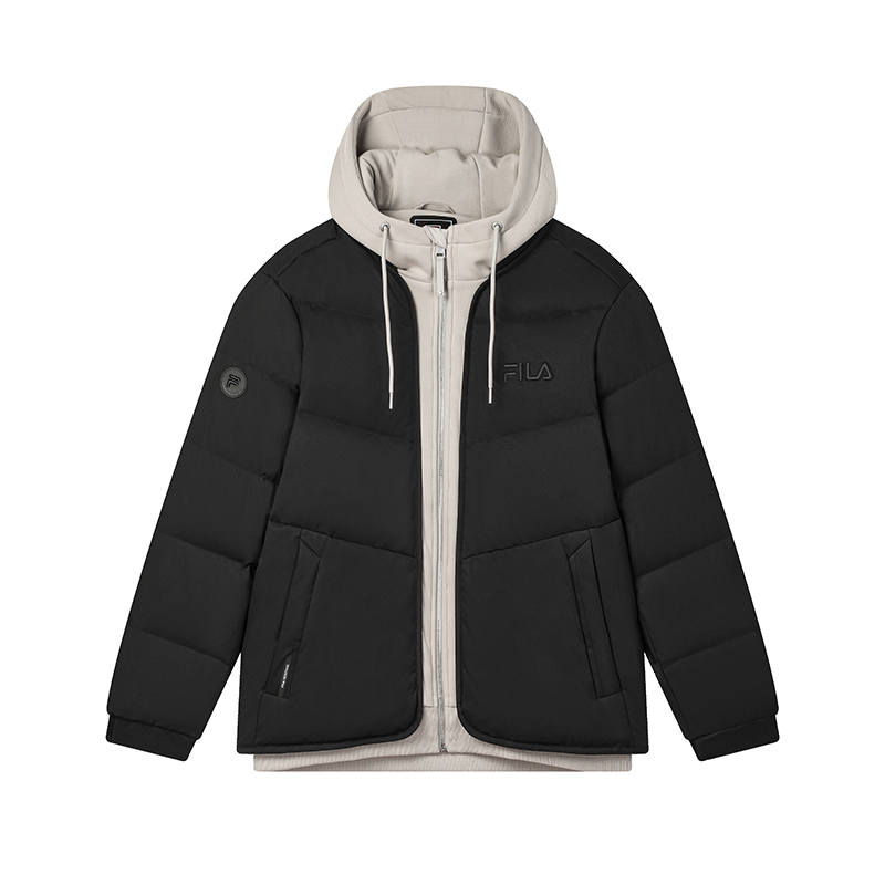 FILA FILA Down Jacket Men's Jet Black
