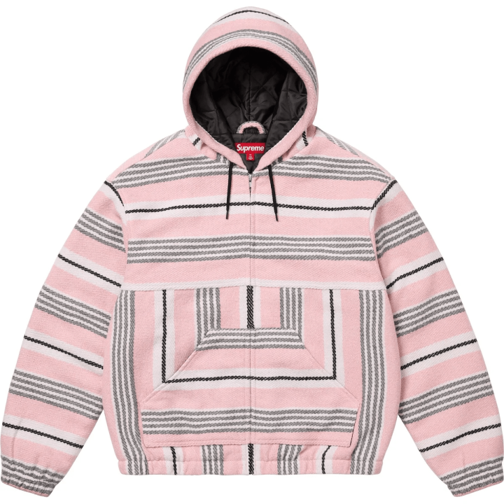 Supreme Supreme Woven Stripe Hooded Jacket