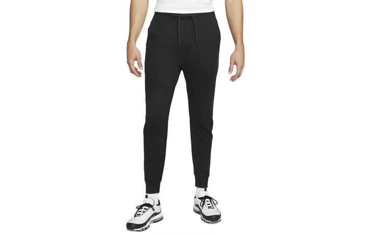 Nike Nike Knitted Sweatpants Men's Black Moderate Cuffed Pants