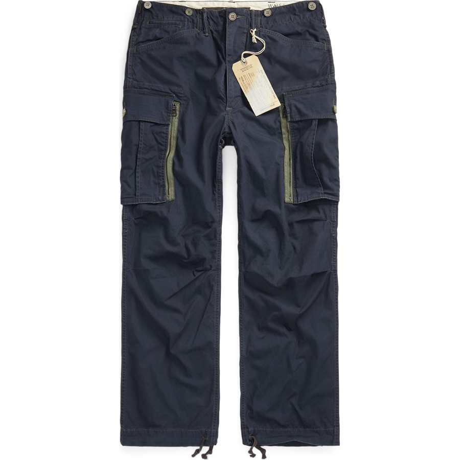 Double RL Ralph Lauren Cotton Cargo Trousers