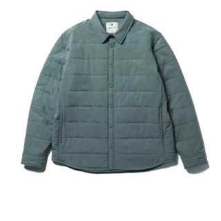 Snow Peak flexible insulated shirt jacket