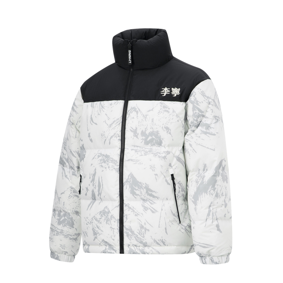 Li-Ning Li Ning Down Jacket Unisex Black White